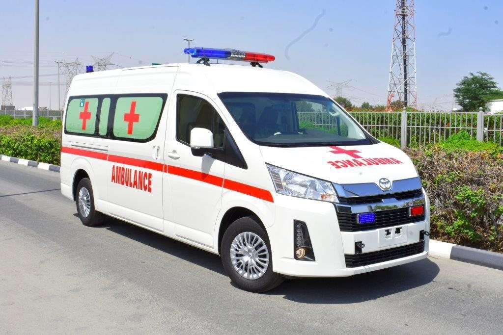 Azeem Emporium ambulance ready for deployment