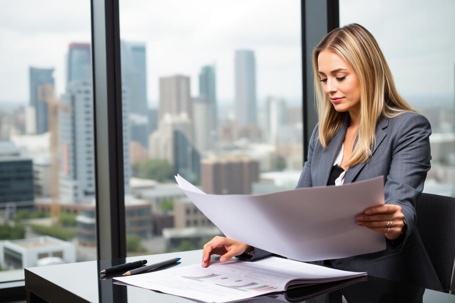 Consultant advising a client